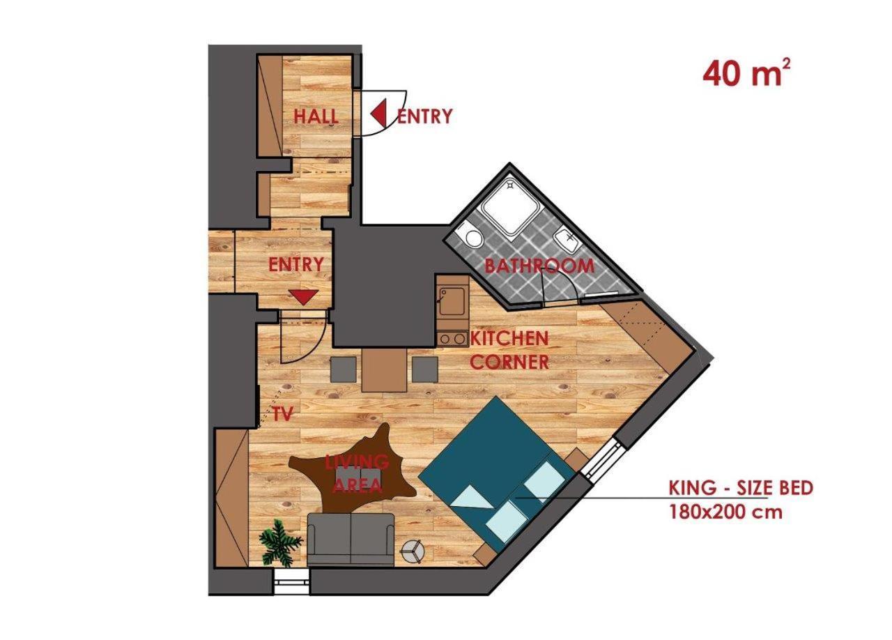 Bohemian Chic 2 Bedroom 2 Bathroom Loft With Hanging Chair Apartmán